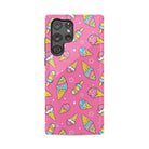 Treat Yo Self | Popsicle Ice Cream Samsung Case Tough for Galaxy S22 Ultra