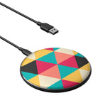 Triangulator | Triangle Shapes Wireless Charging Pad in Black