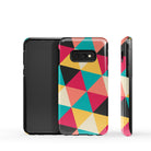 Triangulator | Triangle Shapes Samsung Case Tough for Galaxy S10e 