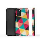 Triangulator | Triangle Shapes Samsung Case Tough for Galaxy S20 