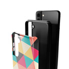 Triangulator | Triangle Shapes Samsung Case Tough for Galaxy S21 