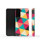 Triangulator | Triangle Shapes Samsung Case Tough for Galaxy S21 