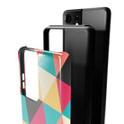 Triangulator | Triangle Shapes Samsung Case Tough for Galaxy S21 Ultra