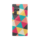 Triangulator | Triangle Shapes Samsung Case Slim for Galaxy S22 Ultra