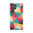 Triangulator | Triangle Shapes Samsung Case Tough for Galaxy S22 Ultra