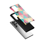 Triangulator | Triangle Shapes Samsung Case Tough for Galaxy S24 Ultra