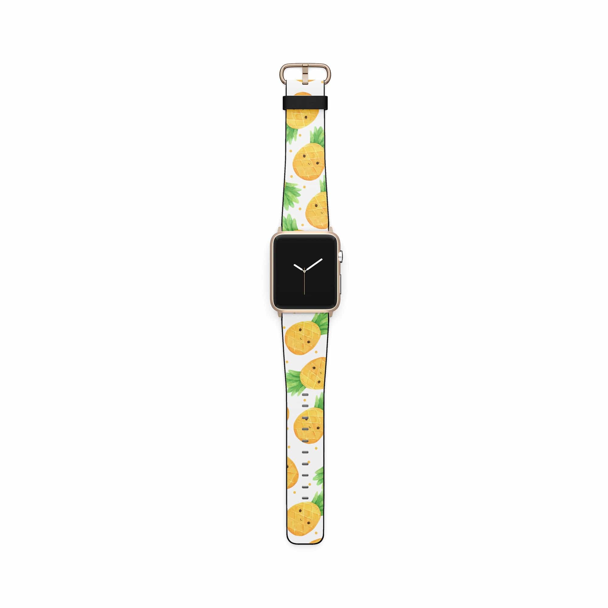 Upside Down | Pineapple Apple Watch Band for 38/40/41 mm Watch in Gold