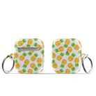 Upside Down | Pineapple Apple AirPods Case for AirPods 1&2 Silver