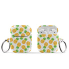 Upside Down | Pineapple Apple AirPods Case for AirPods 1&2 Silver