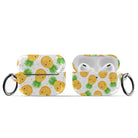 Upside Down | Pineapple Apple AirPods Case for AirPods 3 & AirPods Pro 1&2 Black