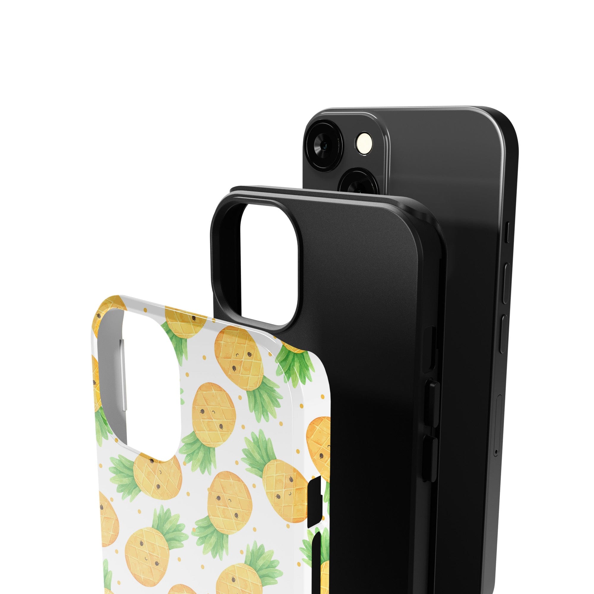 Upside Down | Pineapple Case Clear for iPhone 12