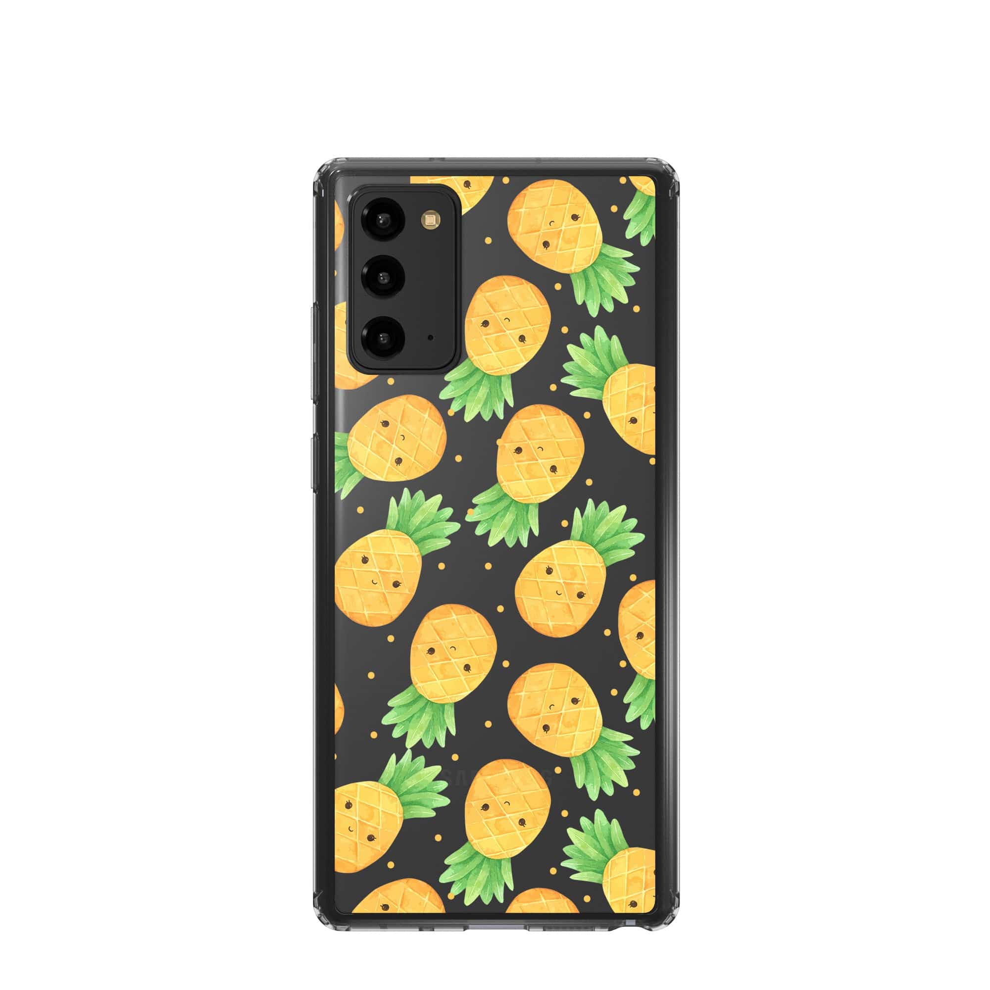 Upside Down | Pineapple Samsung Case Clear for Galaxy Note 20 