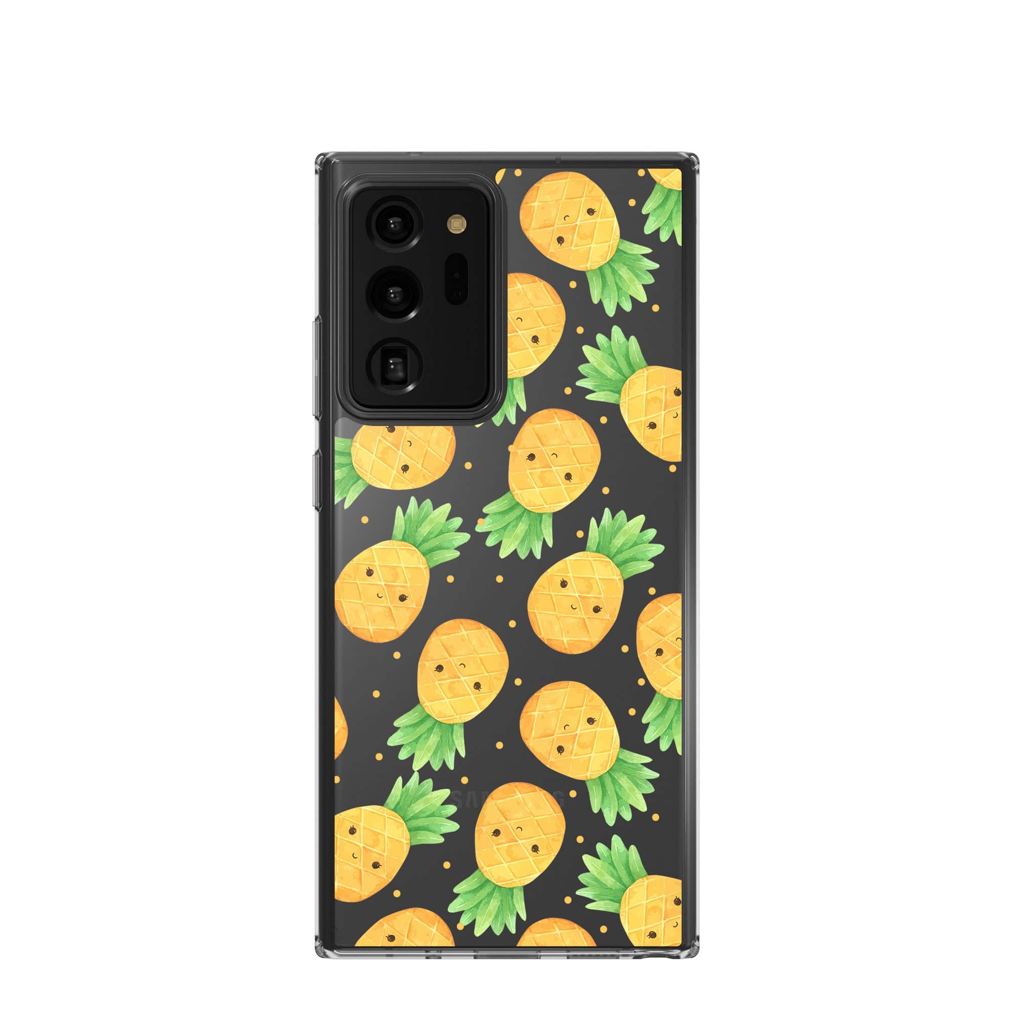 Upside Down | Pineapple Samsung Case Clear for Galaxy Note 20 Ultra 