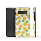 Upside Down | Pineapple Samsung Case Tough for Galaxy S10 Plus 