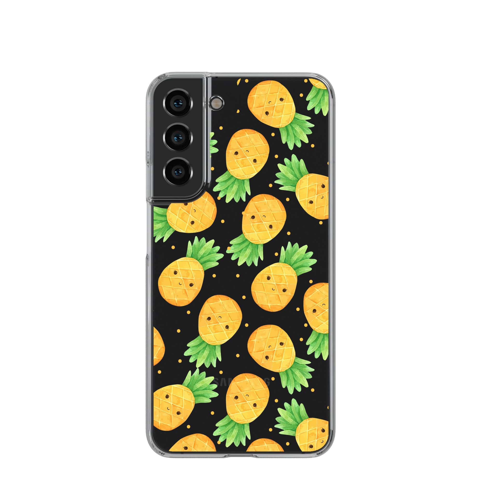 Upside Down | Pineapple Samsung Case Clear for Galaxy S22 Plus