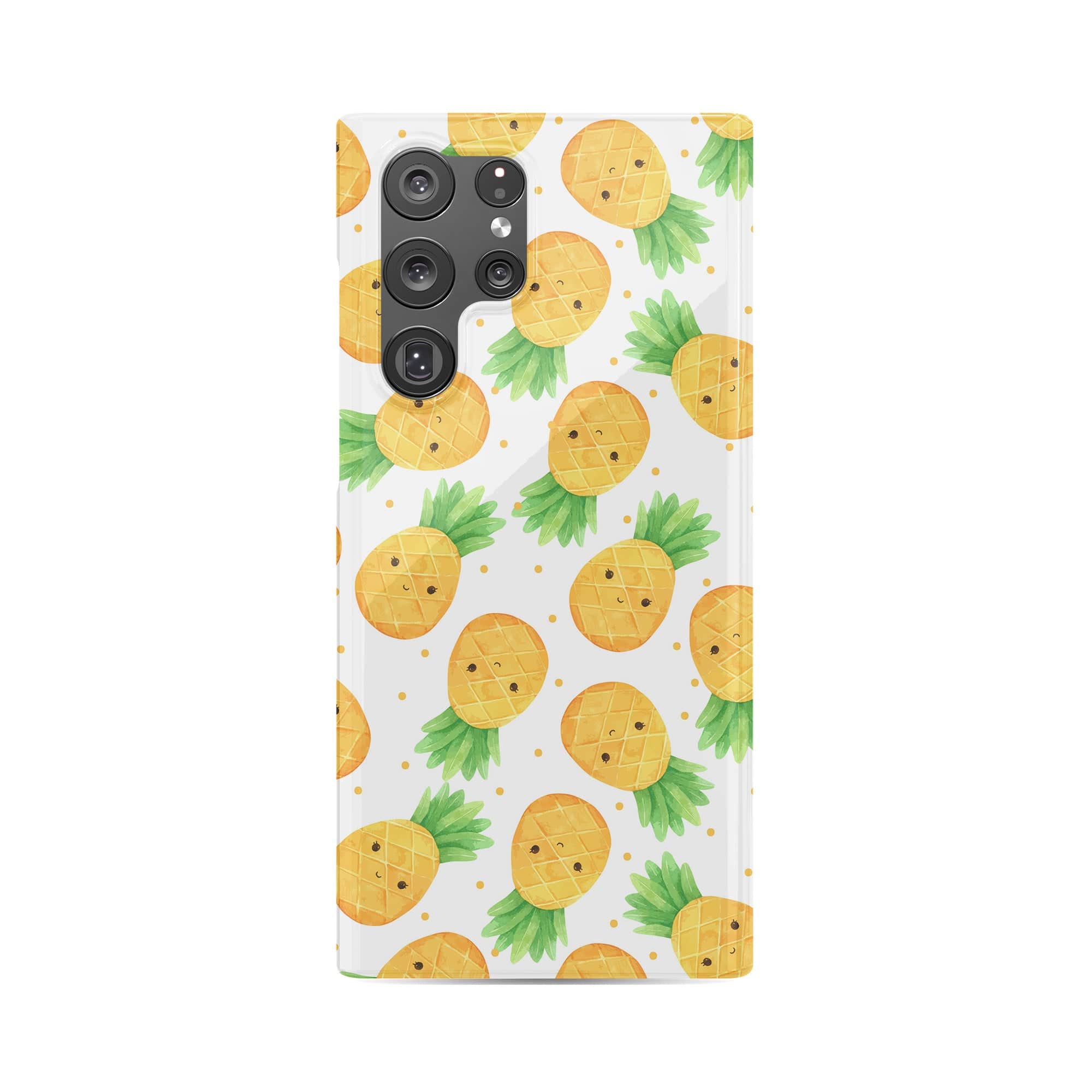 Upside Down | Pineapple Samsung Case Slim for Galaxy S22 Ultra