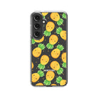 Upside Down | Pineapple Samsung Case Clear for Galaxy S24 Plus