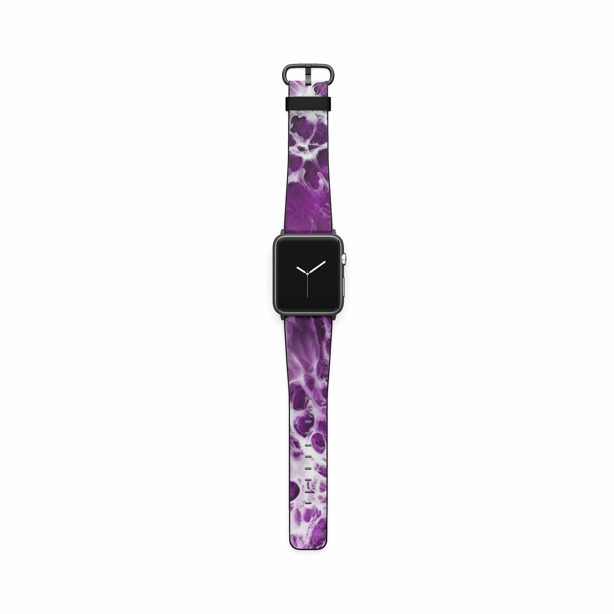 Washed Up | Marble Apple Watch Band for 38/40/41 mm Watch in Black