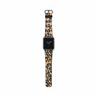 Wild Spots | Leopard Print Apple Watch Band for 38/40/41 mm Watch in Black