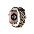 Wild Spots | Leopard Print Apple Watch Band for 38/40/41 mm Watch in Rose Gold