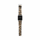 Wild Spots | Leopard Print Apple Watch Band for 38/40/41 mm Watch in Silver