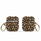 Wild Spots | Leopard Print Apple AirPods Case for AirPods 1&2 Gold