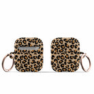 Wild Spots | Leopard Print Apple AirPods Case for AirPods 1&2 Rose Gold