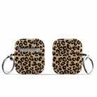 Wild Spots | Leopard Print Apple AirPods Case for AirPods 1&2 Silver