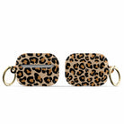 Wild Spots | Leopard Print Apple AirPods Case for AirPods 3 & AirPods Pro 1&2 Gold