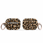 Wild Spots | Leopard Print Apple AirPods Case for AirPods 3 & AirPods Pro 1&2 Rose Gold