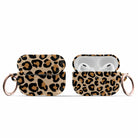 Wild Spots | Leopard Print Apple AirPods Case for AirPods 3 & AirPods Pro 1&2 Rose Gold