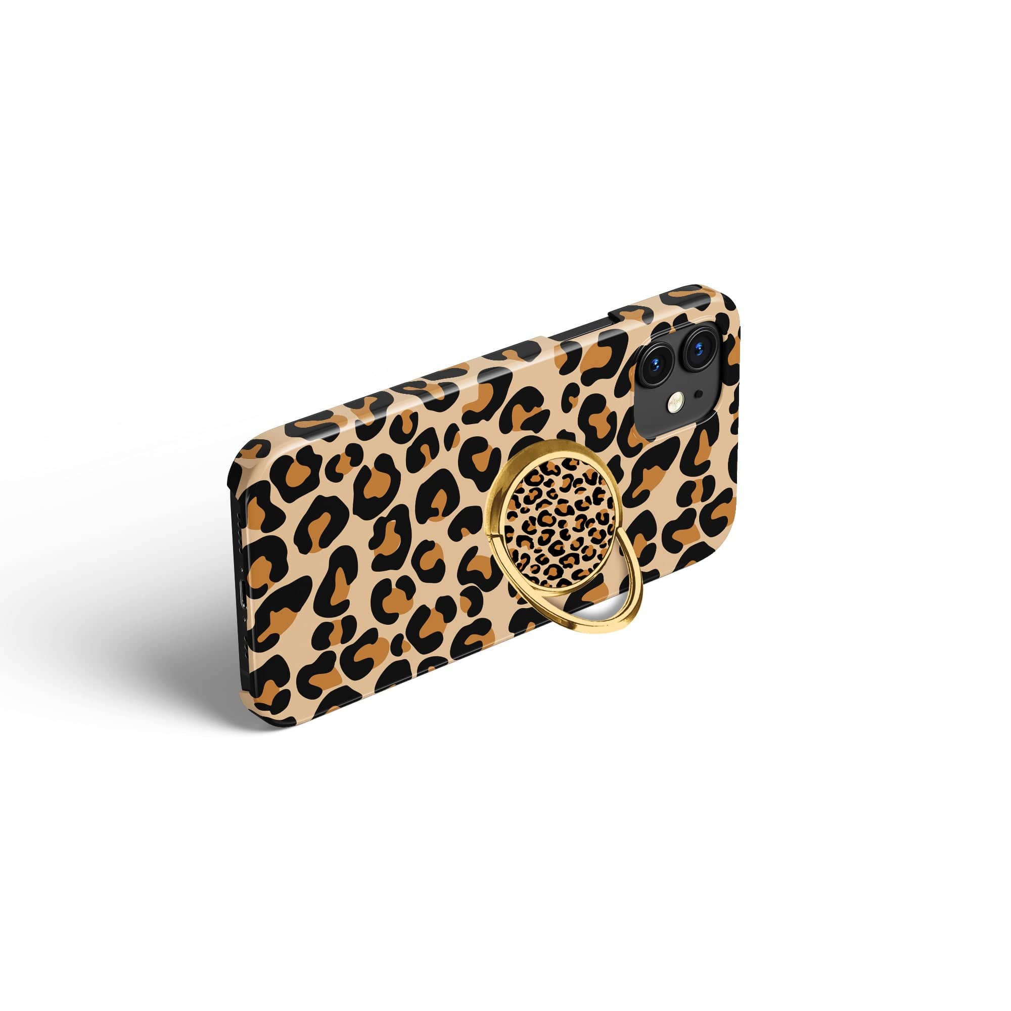 Wild Spots | Leopard Print Ring Holder in Gold