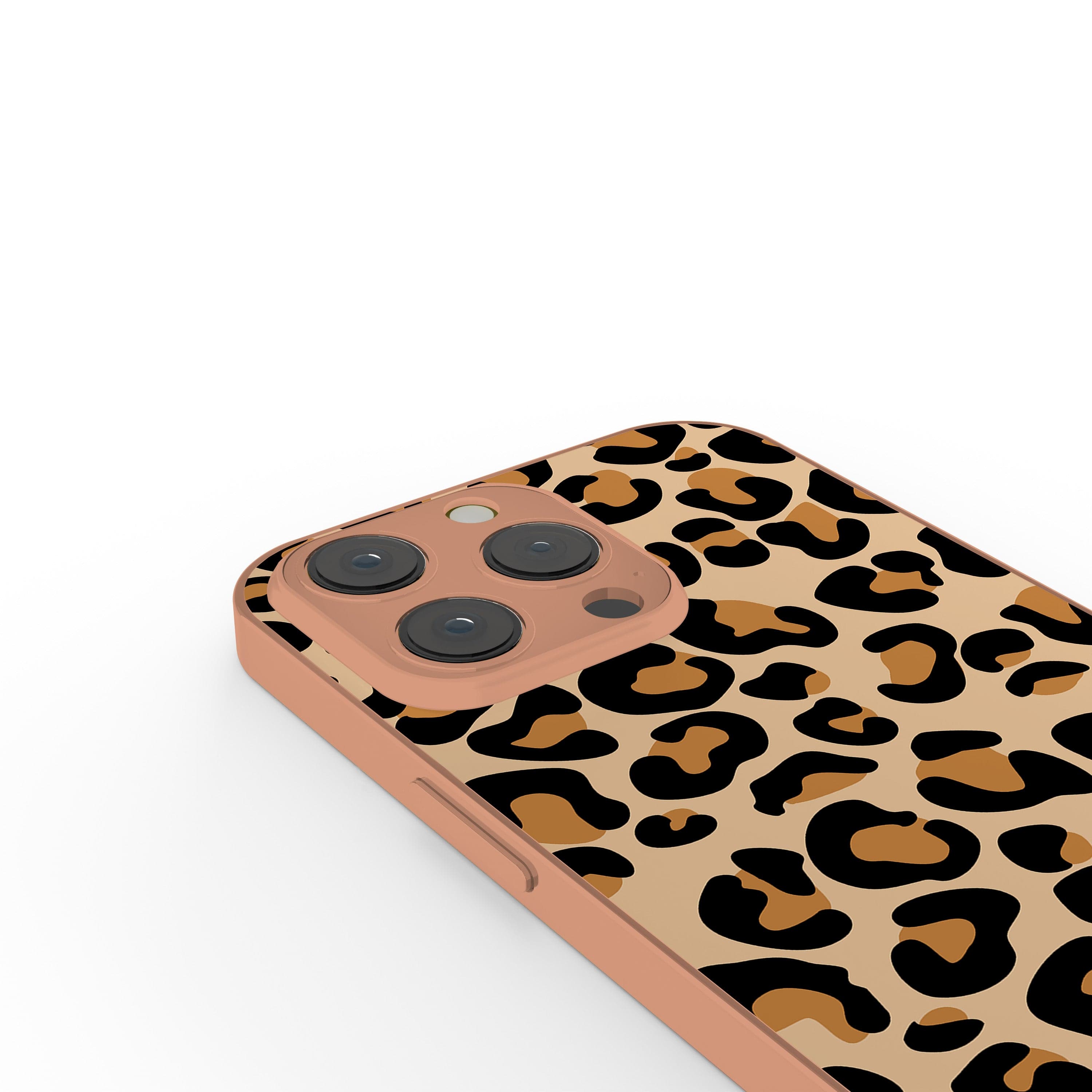 Wild Spots | Leopard Print Precious Metals Case in Rose Gold