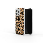 Wild Spots | Leopard Print Precious Metals Case in Silver