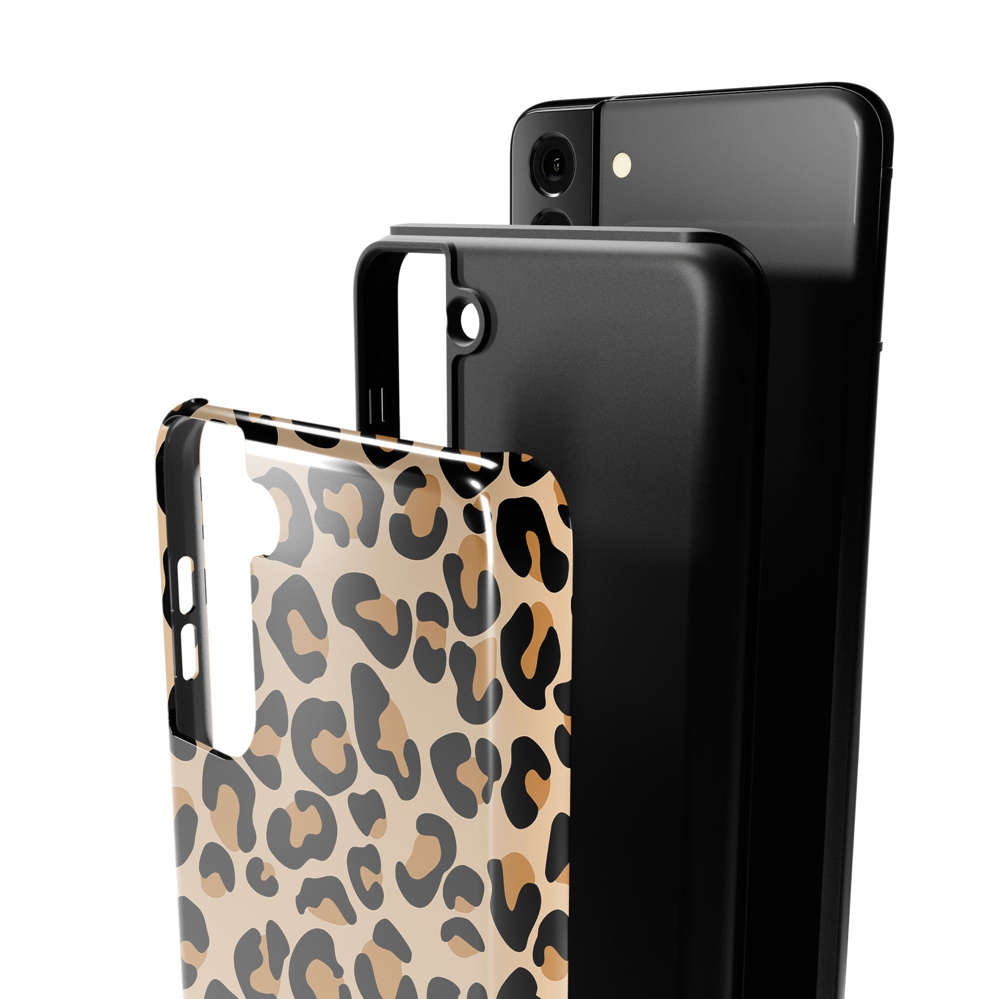 Wild Spots | Leopard Print Samsung Case Tough for Galaxy S21 Plus