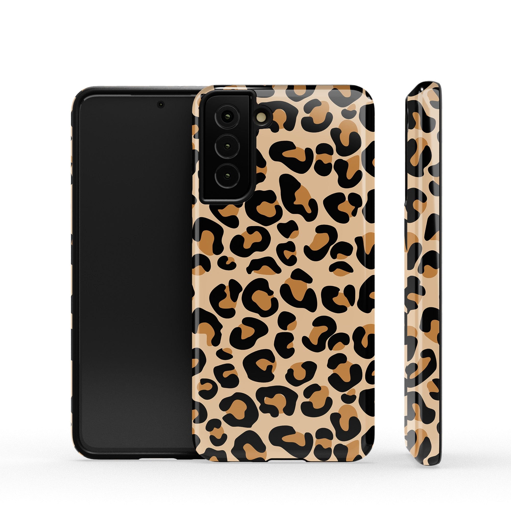 Wild Spots | Leopard Print Samsung Case Tough for Galaxy S21 Plus