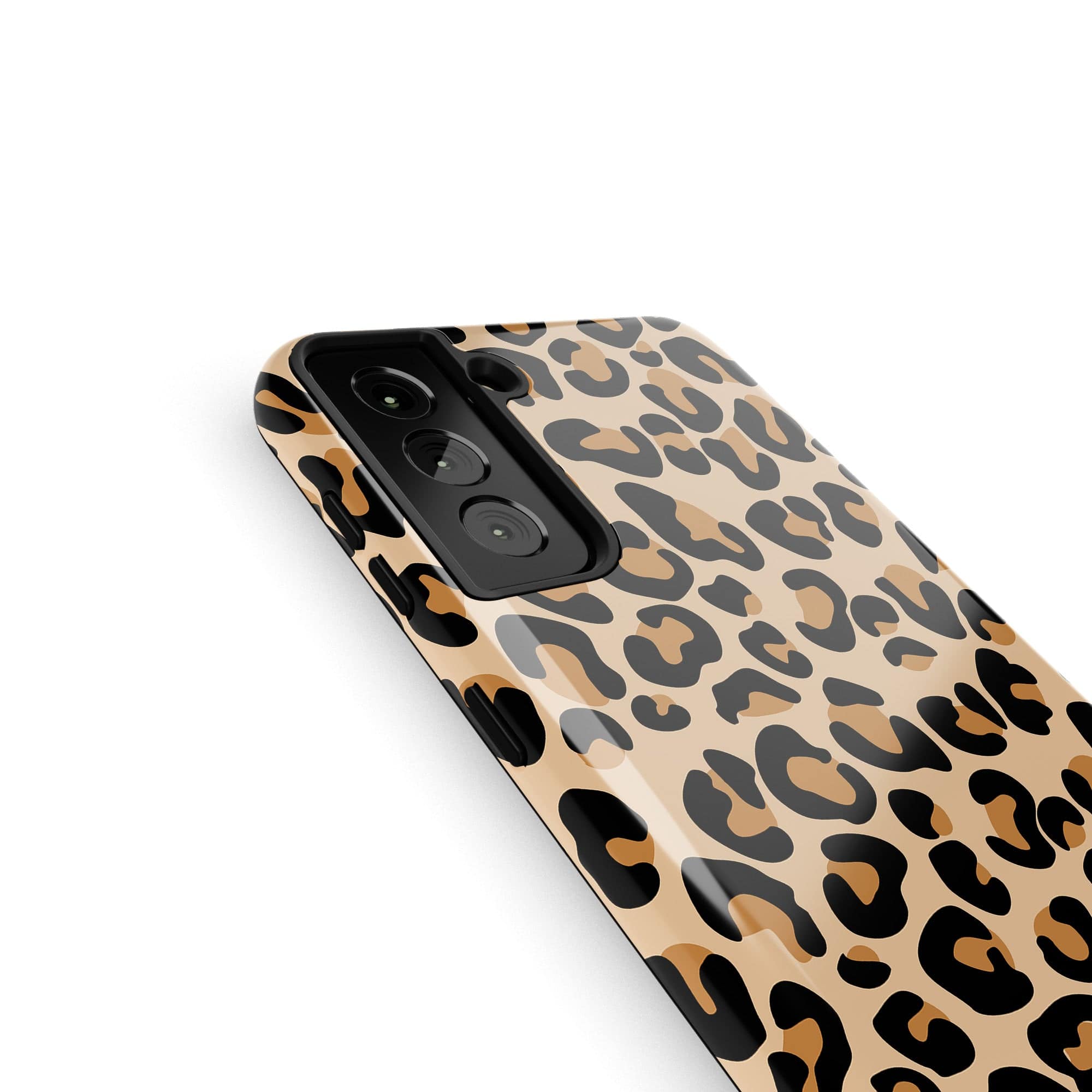 Wild Spots | Leopard Print Samsung Case Tough for Galaxy S21 Plus