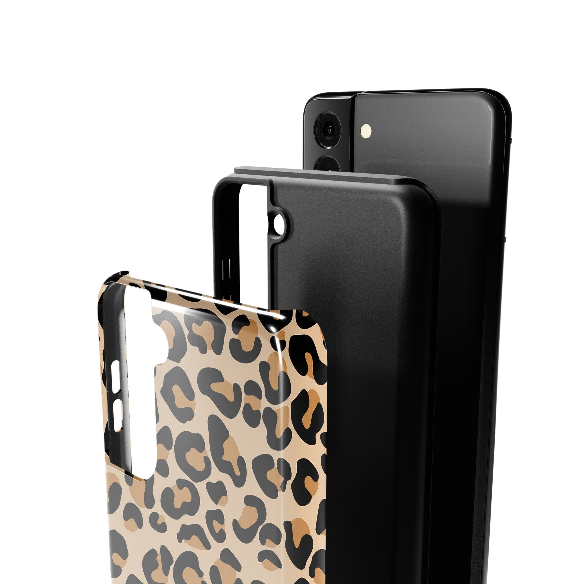 Wild Spots | Leopard Print Samsung Case Tough for Galaxy S21 