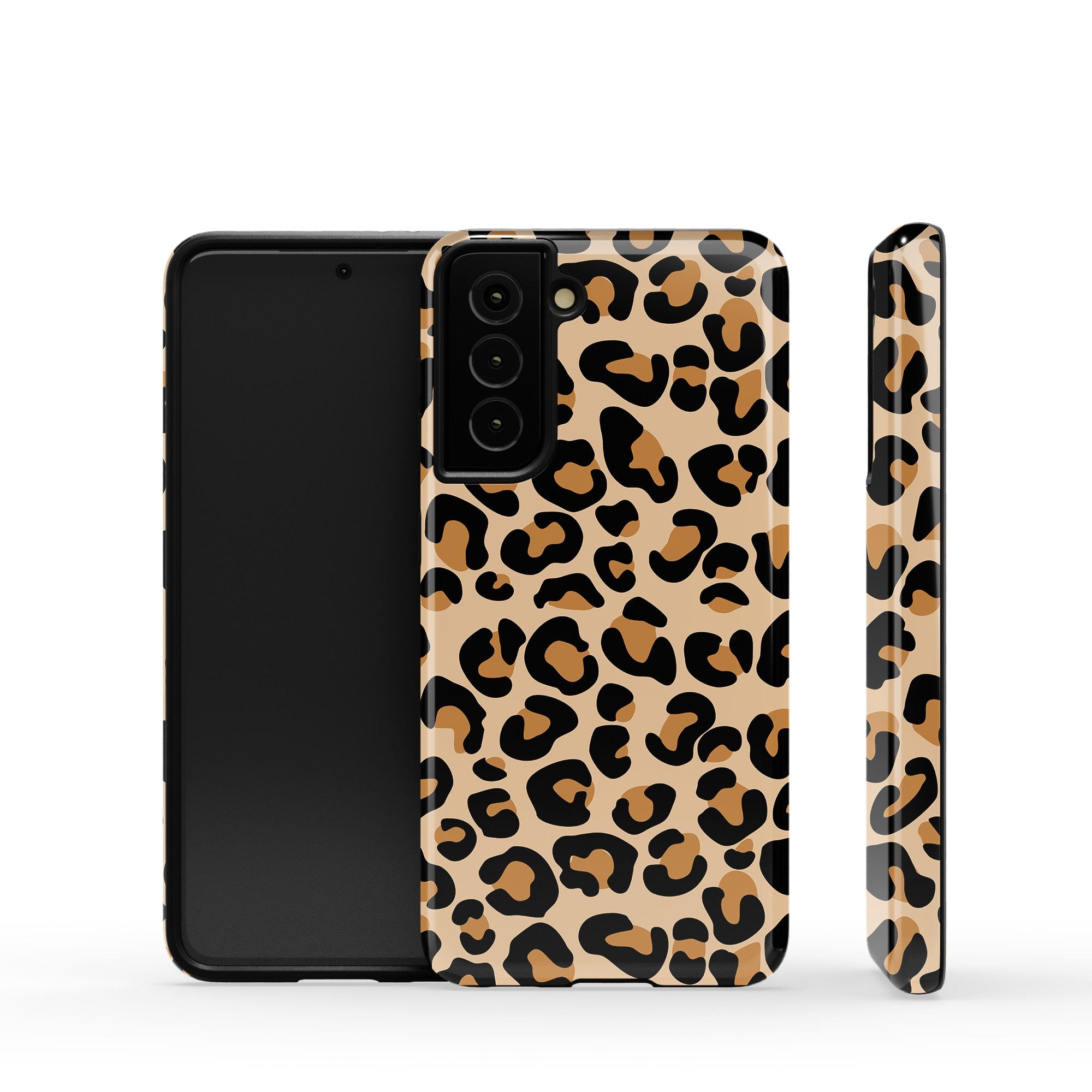 Wild Spots | Leopard Print Samsung Case Tough for Galaxy S21 