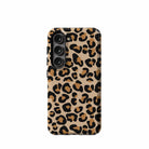 Wild Spots | Leopard Print Samsung Case Tough for Galaxy S23 Ultra