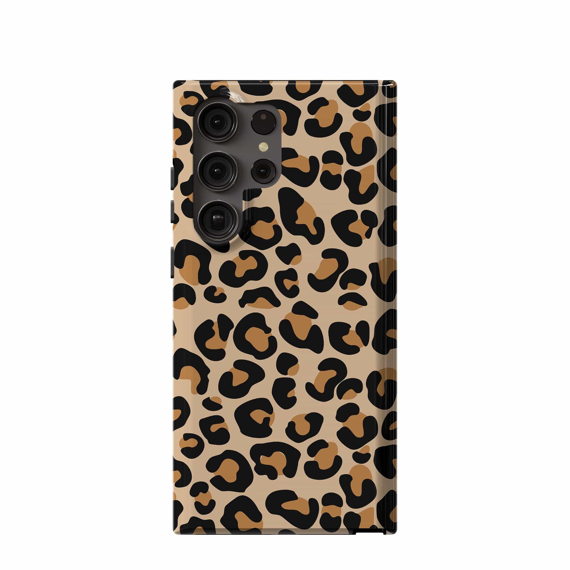 Wild Spots | Leopard Print Samsung Case Tough for Galaxy S23