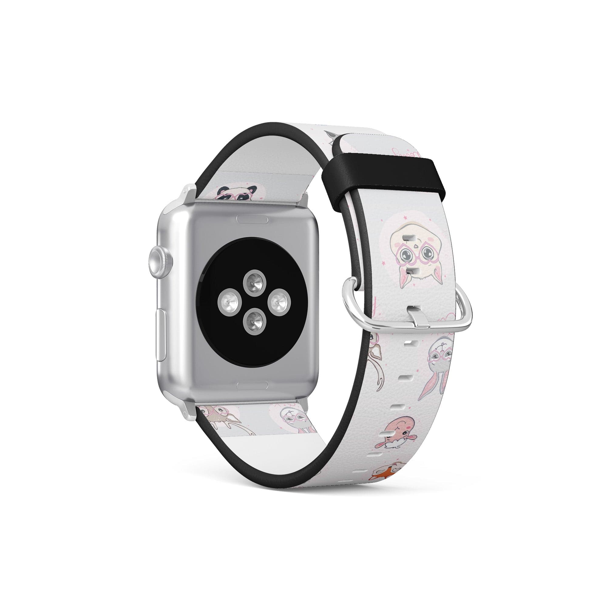 Wild Thoughts | Animal Sticker Apple Watch Band for 38/40/41 mm Watch in Silver