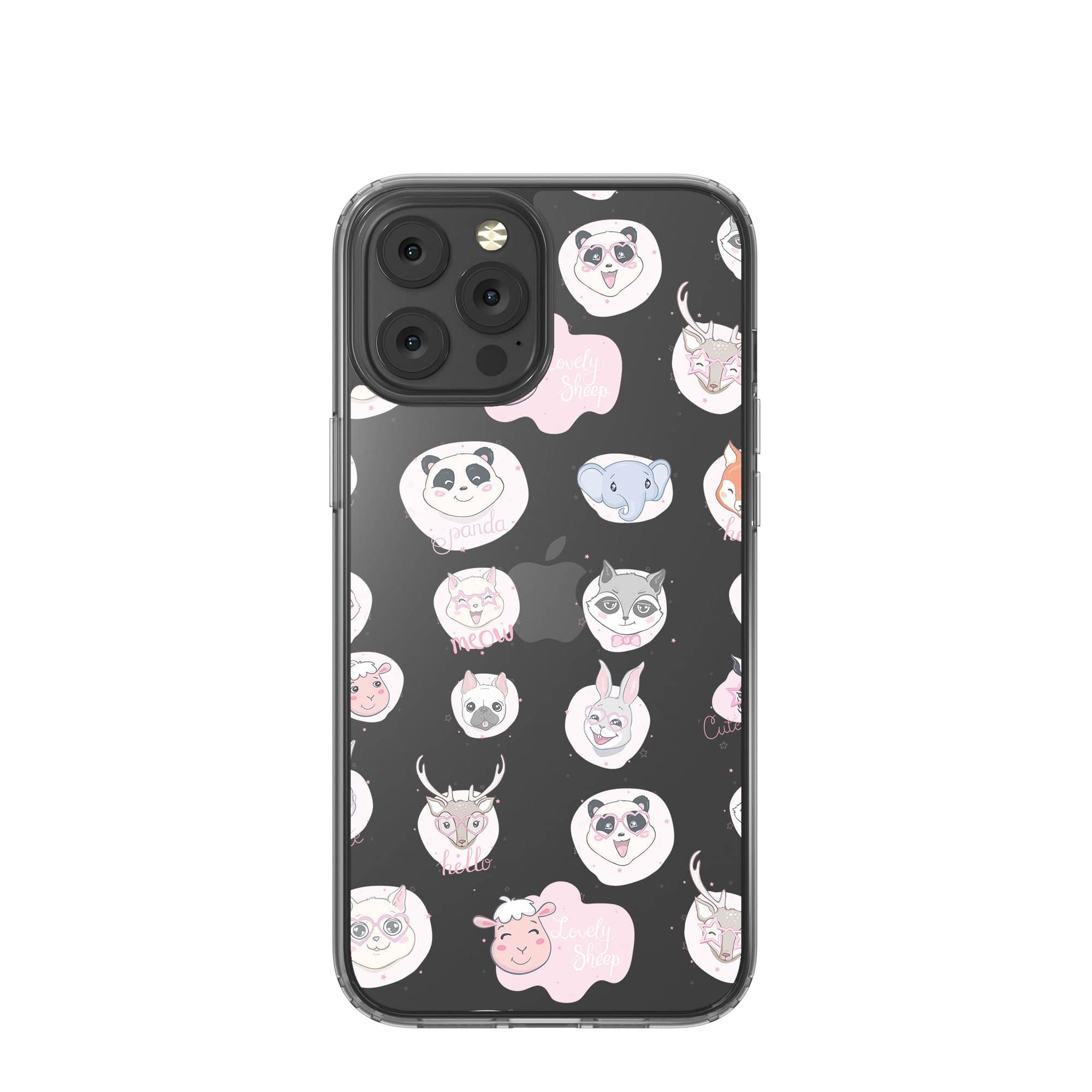 Wild Thoughts | Animal Sticker Case Slim for iPhone XR