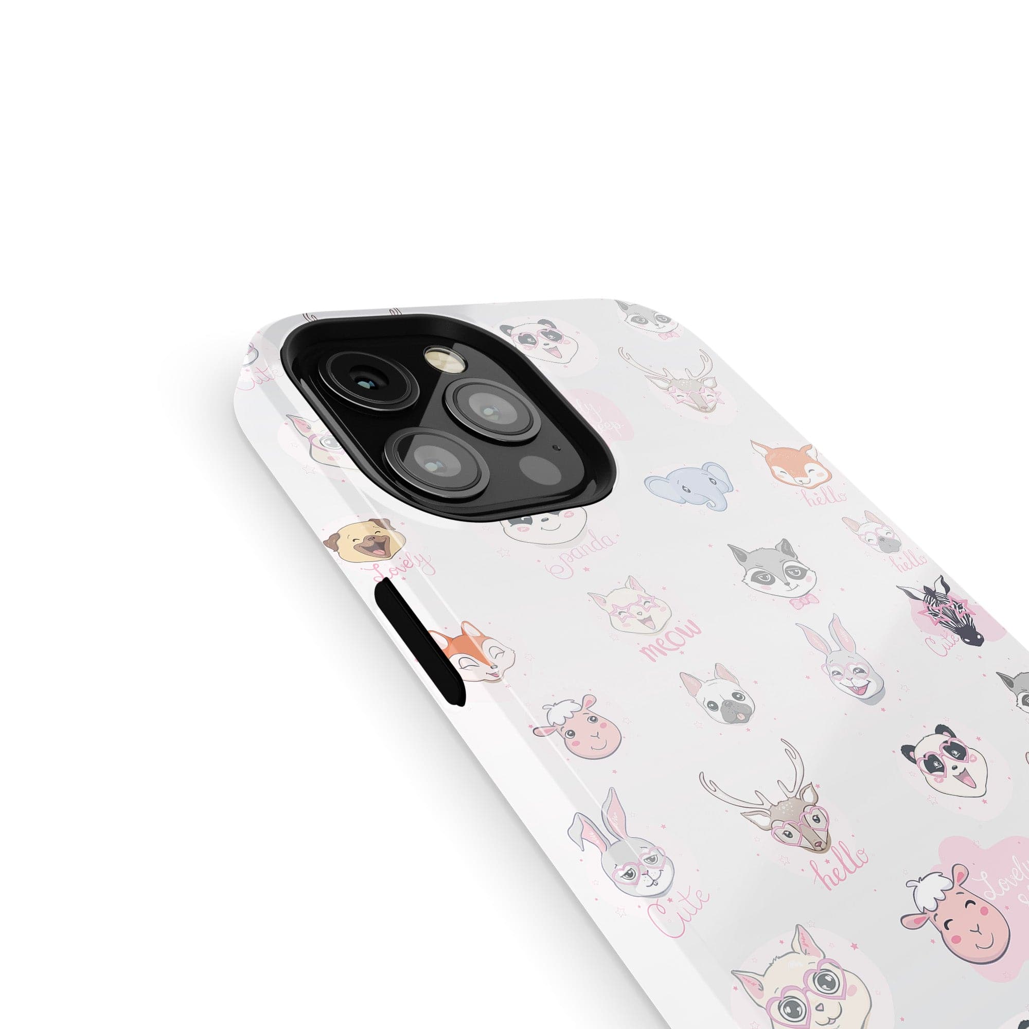 Wild Thoughts | Animal Sticker Case Tough for iPhone XS Max