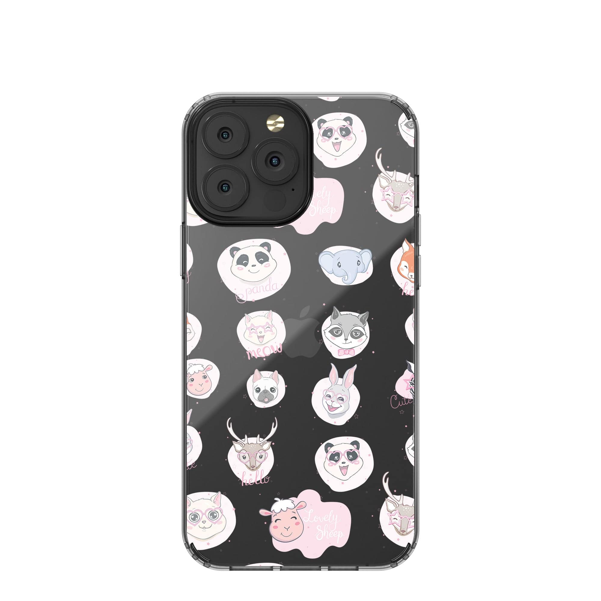 Wild Thoughts | Animal Sticker Case Tough for iPhone 13