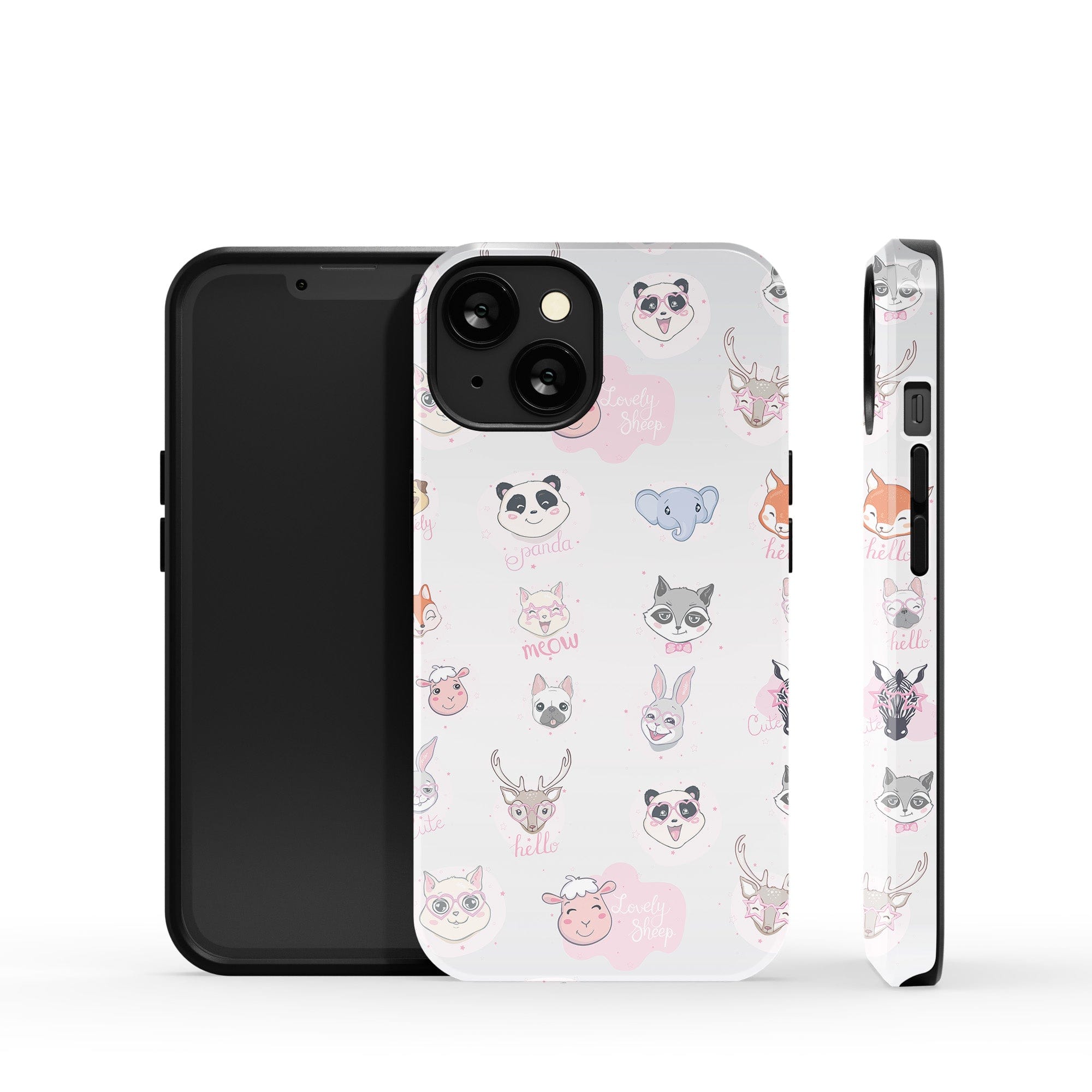 Wild Thoughts | Animal Sticker Case Tough for iPhone 12