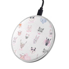 Wild Thoughts | Animal Sticker Wireless Charging Pad in Silver