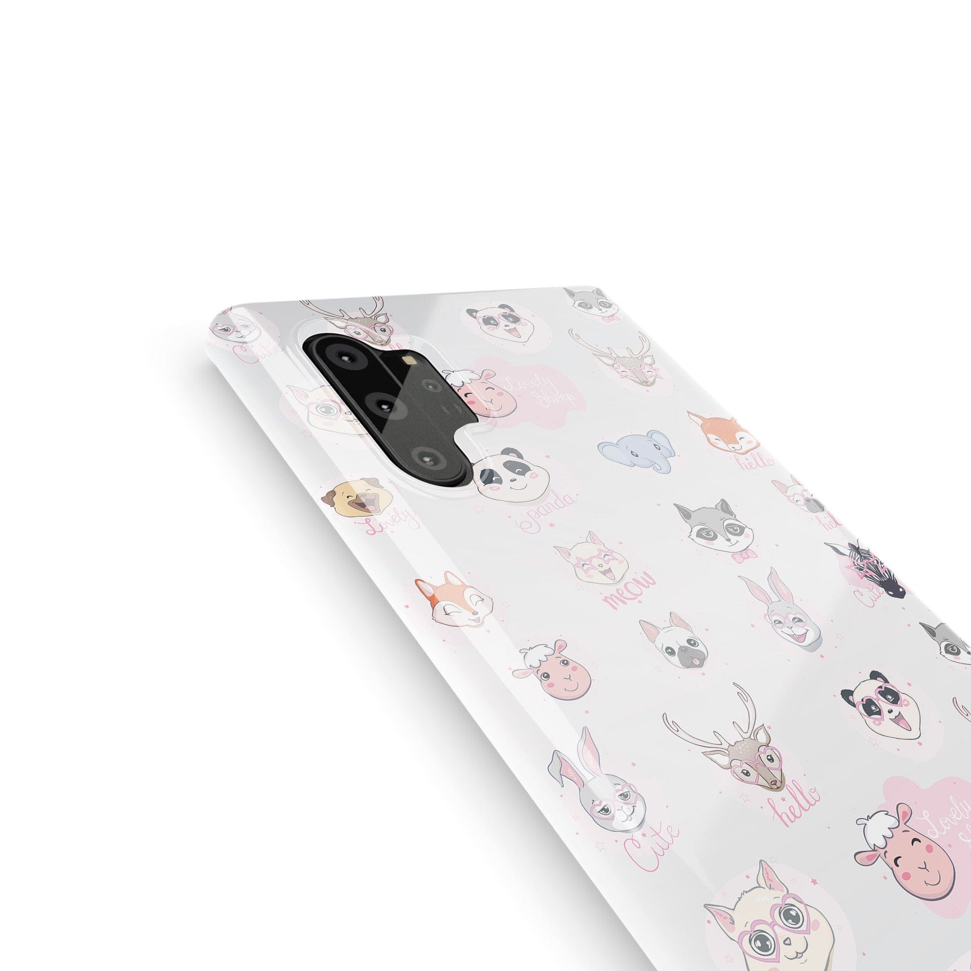 Wild Thoughts | Animal Sticker Samsung Case Slim for Galaxy Note 10 Plus 