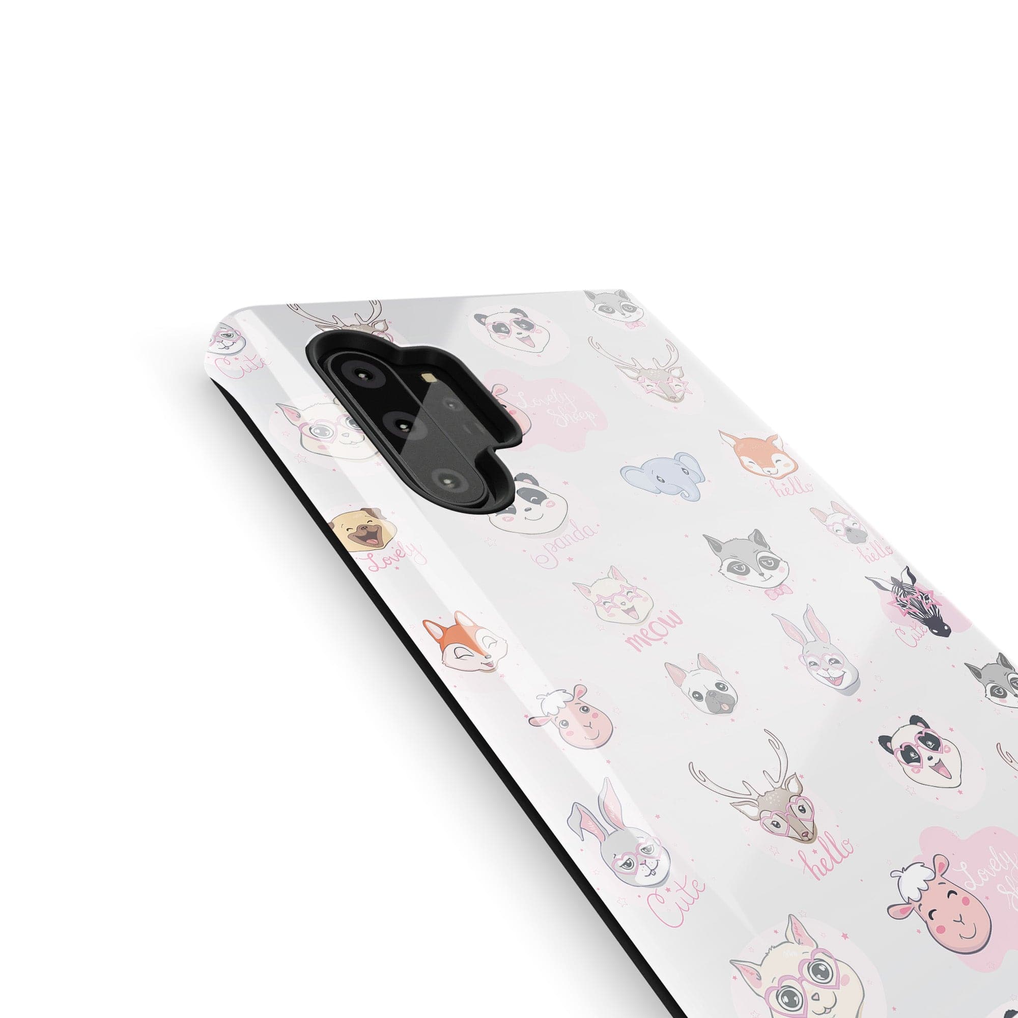 Wild Thoughts | Animal Sticker Samsung Case Tough for Galaxy Note 10 Plus 