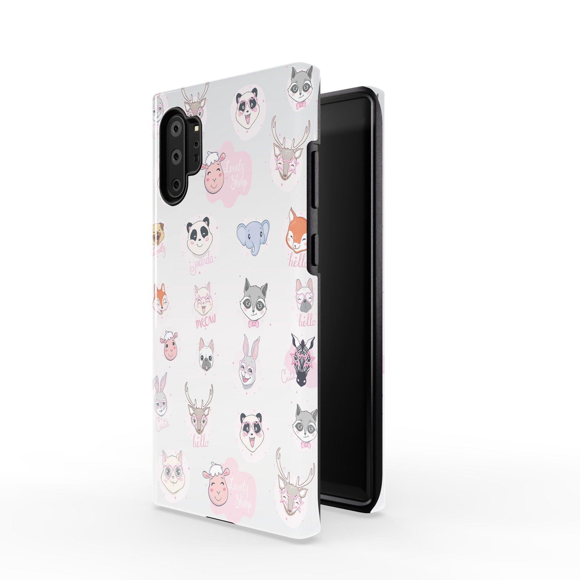 Wild Thoughts | Animal Sticker Samsung Case Tough for Galaxy Note 10 Plus 